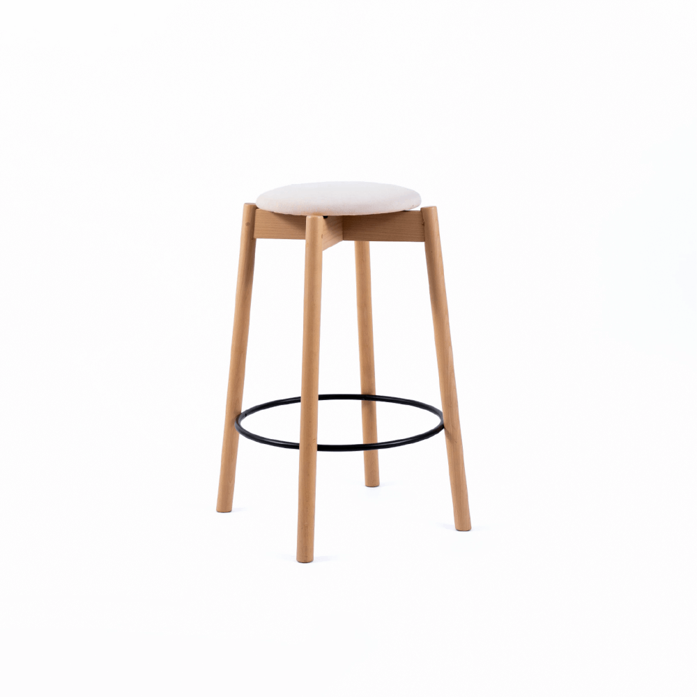 เก้าอี้บาร์ PODIUM LITE รุ่น PLUS MID STOOL สี PURE NATURAL (ถอดประกอบได้)